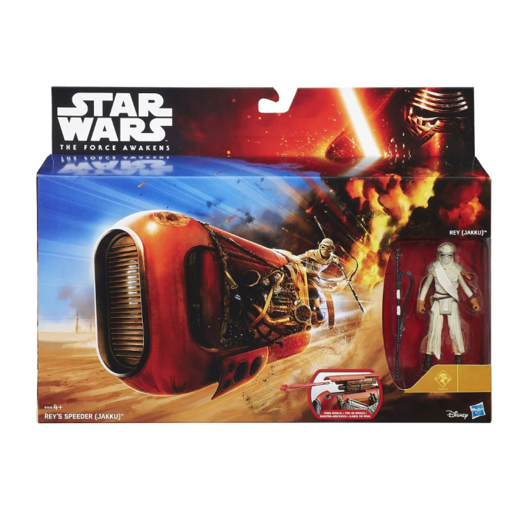 Postavička Star Wars Rey´s Speeder Jakku 